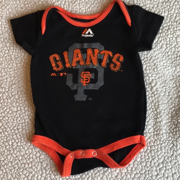 Majestic Other - 4/12$💚💙 SF Giants Onesie